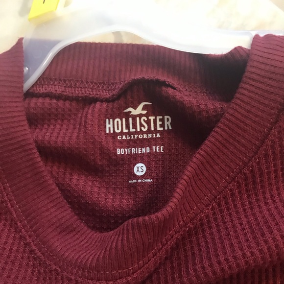 Stripe Waffle boyfriend T-Shirt - Picture 5 of 5